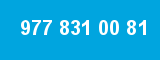 977 831 00 81 977 831 00 81